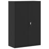 vidaXL File Cabinet Black 90x40x180 cm Steel