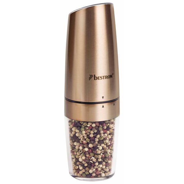 Bestron Pepper and Salt Mill APS300CO Copper 20.2 cm