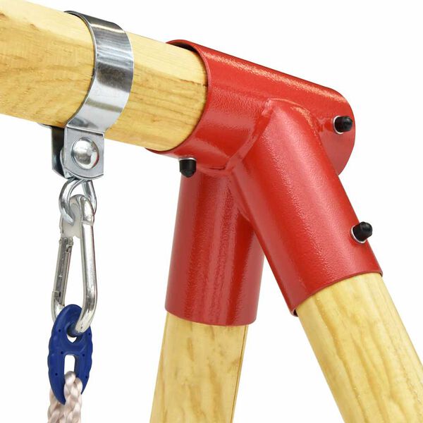 vidaXL Swing Set 230x130x166 cm Pinewood