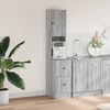 vidaXL Kitchen Cabinet Grey Sonoma 35x50x180 cm Engineered Wood