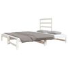 vidaXL Pull-out Day Bed without Mattress White 2x(90x190) cm