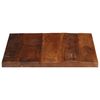 vidaXL Table Top 60x60x3.8 cm Square Solid Wood Reclaimed