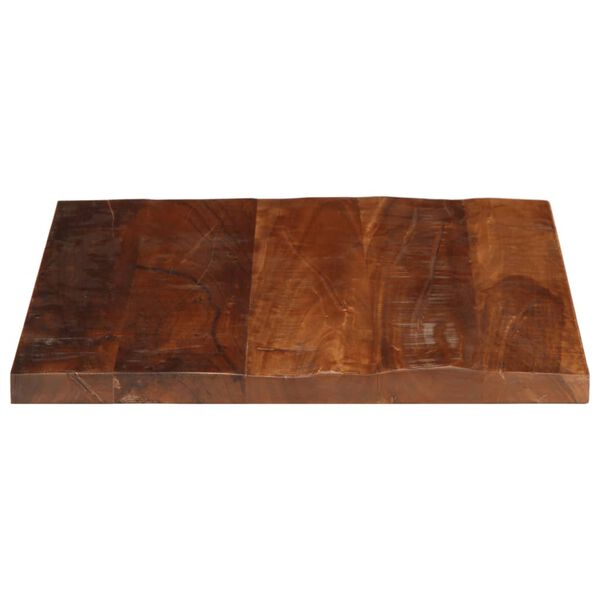 vidaXL Table Top 60x60x3.8 cm Square Solid Wood Reclaimed