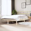 vidaXL Bed Frame without Mattress Small Double Solid Wood