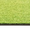vidaXL Doormat Washable Green 60x180 cm