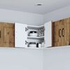 vidaXL Kitchen Cabinet Old Wood 57 x 57 x 40 cm Engineered Wood