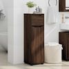 vidaXL Bathroom Cabinet Brown Oak 30.5 x 30 x 101 cm Engineered Wood