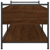 vidaXL Coffee Table Brown Oak 99x50x50 cm Engineered Wood
