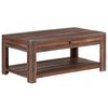 vidaXL Coffee Table Solid Wood Vintage 88x50x38 cm