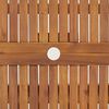 vidaXL 5 Piece Garden Dining Set Solid Wood Acacia