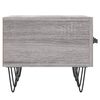 vidaXL TV Cabinet Grey Sonoma 150x36x30 cm Engineered Wood