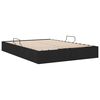 vidaXL Storage Bed with Mattress Black 135 x 190 cm Fabric