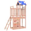 vidaXL Play Tower Brown 110.5 x 52.5 x 215cm Solid Douglas Wood