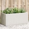 vidaXL Garden Flower Box White
