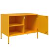 vidaXL TV Cabinets 2 pcs Mustard Yellow 68x39x50.5 cm Steel