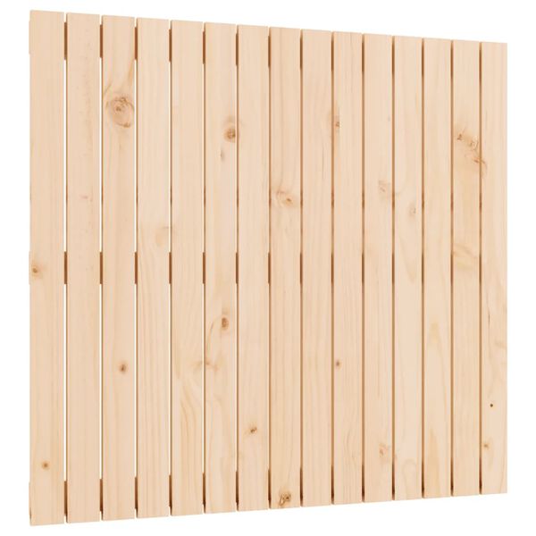 vidaXL Wall Headboard 95.5x3x90 cm Solid Wood Pine