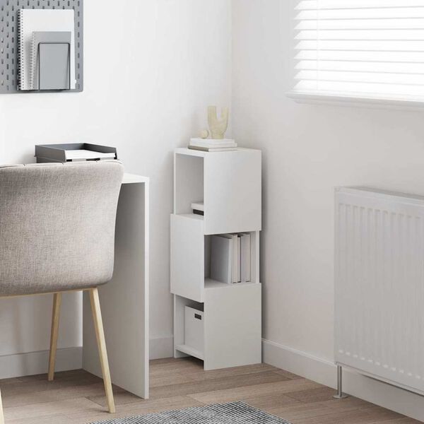 vidaXL Corner Cabinet 25.5x25x80cm Engineered Wood