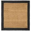 vidaXL Area Rug Dark Grey 200 x 200 cm Jute