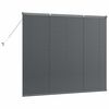 vidaXL Venetian Blinds Manual Dark Grey 130 x 155 cm Aluminium