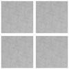 vidaXL Stair Tread 4 pcs 40 x 40 cm Silver Aluminium Square