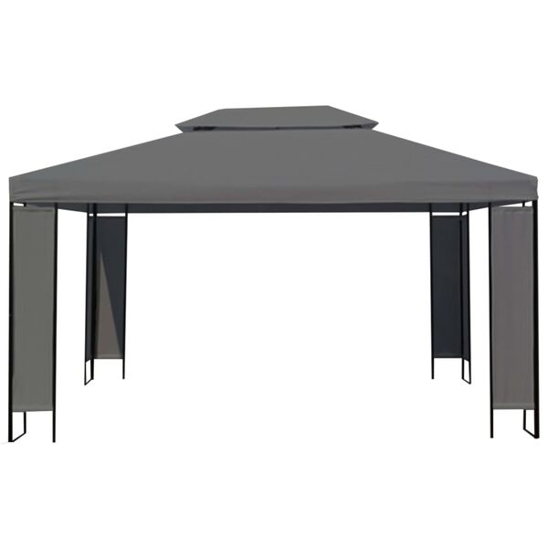 vidaXL Gazebo Anthracite 300x400 cm