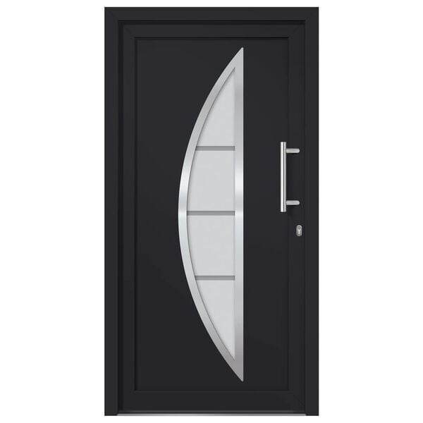 vidaXL Front Door Anthracite 98x208 cm