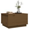 vidaXL Coffee Table Honey Brown 60x50x35 cm Solid Wood Pine