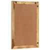vidaXL Bathroom Mirror 50x70 cm Solid Wood Rough Mango and Glass