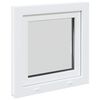 vidaXL Basement Window "RISOR" 50x50 cm Tilt&Turn DIN Right White