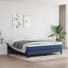 vidaXL Pocket Spring Bed Mattress Medium Blue 180x200x20 cm Fabric