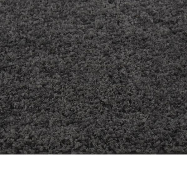vidaXL Shaggy Rug High Pile Anthracite 160x230 cm
