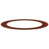 vidaXL suitable for Flat Tree Ring Brown &Oslash;90 / 120 cm Weathering Steel