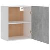 vidaXL Hanging Cabinet Lyons 2 pcs Concrete Grey 50x31x60 cm Engineered Wood