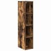 vidaXL Hanging Cabinet Smoked Oak 20 x 29.5 x 100 cm Engineered Wood