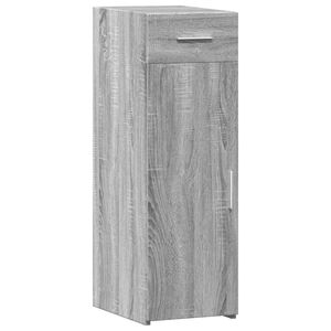 vidaXL Sideboard Grey Sonoma 30x42.5x93 cm Engineered Wood