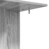 vidaXL Side Table Grey Sonoma 45 x 40 x 62.5 cm Engineered Wood