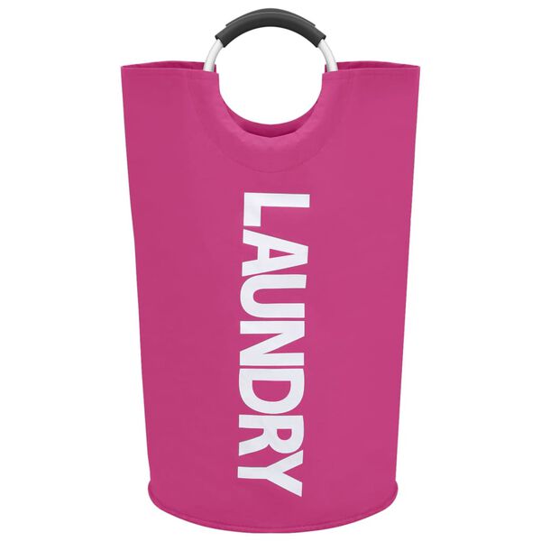 vidaXL Laundry Sorter Pink