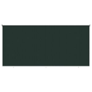 vidaXL Outdoor Roller Blind 90% UV Block Dark Green 350 x 140 cm HDPE