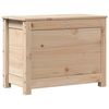 vidaXL Storage Box 60x32x45.5 cm Solid Wood Pine