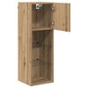 vidaXL Wall-mounted TV Cabinet Artisan Oak 30.5 x 30 x 90 cm