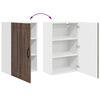 vidaXL Kitchen Cabinet with Storage Kalmar Brown Oak 50 x 31 x 80 cm