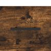 vidaXL Bedside Cabinet Smoked Oak 40x35x47.5 cm Engineered Wood