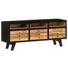 vidaXL TV Cabinet Solid Mango Wood 120x30x50 cm