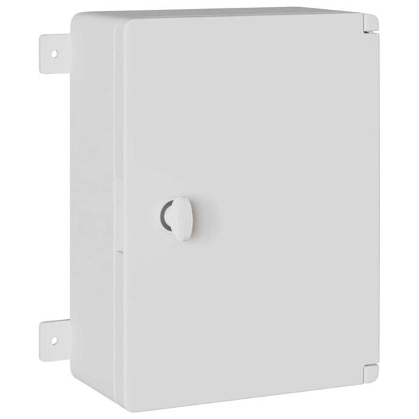 vidaXL Control Cabinet Grey 32 x 15 x 35 cm ABS Plastic