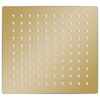 vidaXL Rain Shower Head Stainless Steel 20x20 cm Square Gold