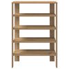 vidaXL Shoe Rack Artisan Oak 61x32x87.5 cm Engineered Wood