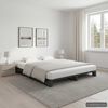 vidaXL Pallet Bed Frame without Mattress Grey 140x200cm Solid Wood