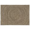 vidaXL Area Rugs Natural and Black 120 x 170 cm Jute