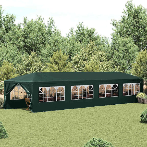 vidaXL Party Tent 3x12 m Green