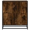 vidaXL Sideboard Smoked Oak 68x35x76 cm Engineered Wood